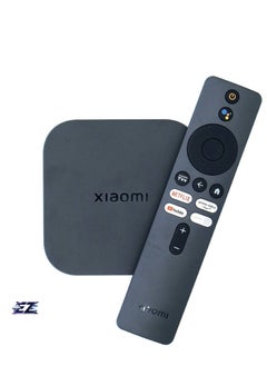 ELTRAZONE Xiaomi Mi Box S (2nd Gen) 4K Ultra HD Streaming Media Player, Quad-Core CPU, Google TV, Google Assistant & Remote, Dual-Band Connectivity, Black | MDZ-28-AA  - Image 1