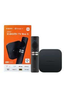 ELTRAZONE Xiaomi Mi Box S (2nd Gen) 4K Ultra HD Streaming Media Player, Quad-Core CPU, Google TV, Google Assistant & Remote, Dual-Band Connectivity, Black | MDZ-28-AA  - Image 2