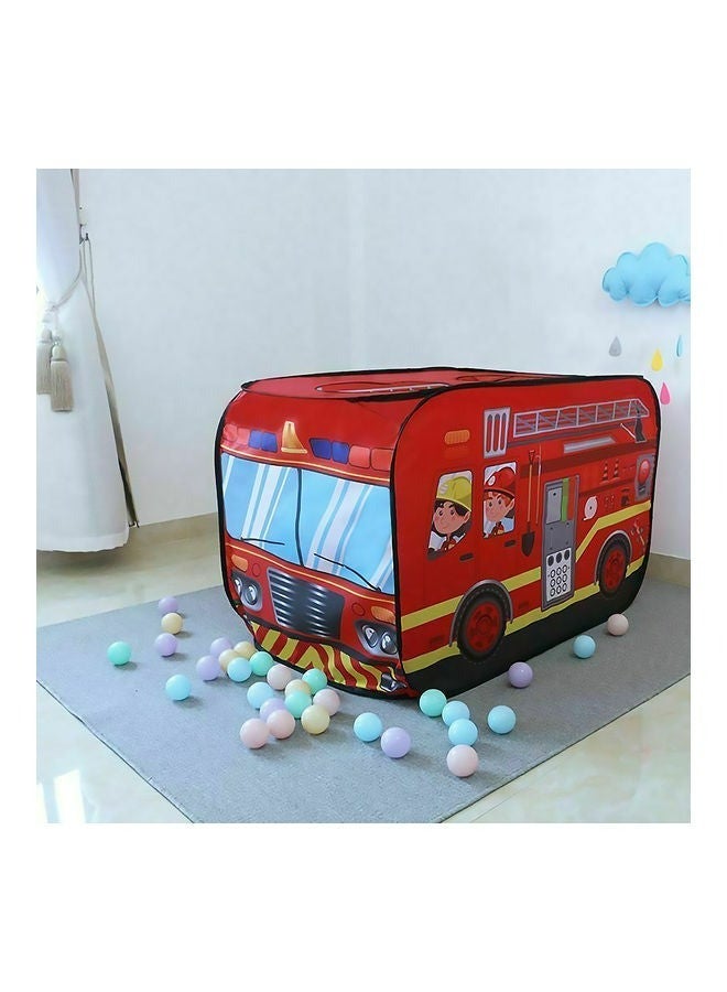 RollsTimi  Fire Engine Bus Shaped Foldable Play Tent - Image 4