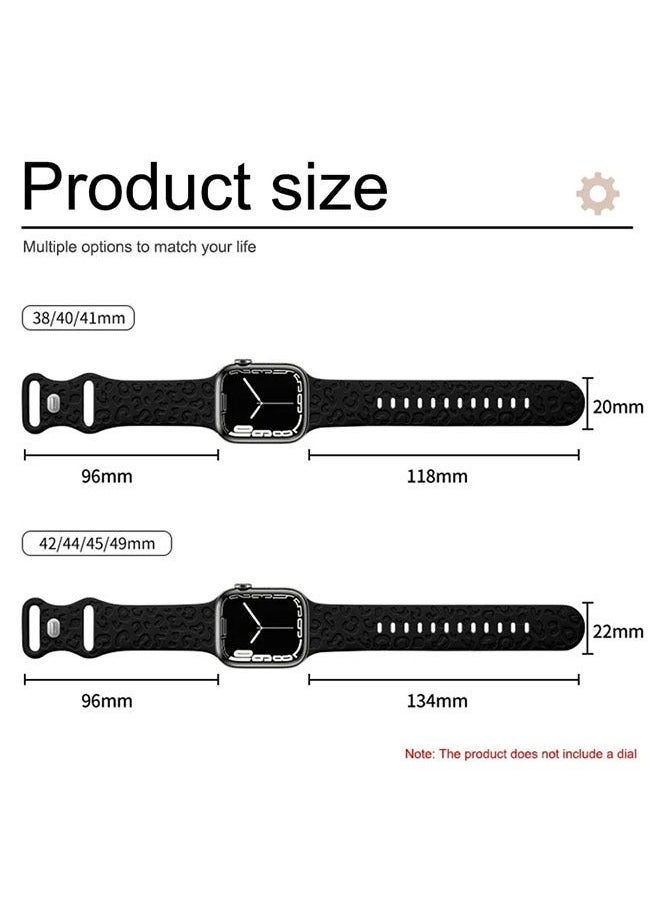 Apple Watch Band, Comfort for Everyday Wear (38mm/40mm/41mm), Fashionable Premium Elderberry Color 1 Piece - Image 5