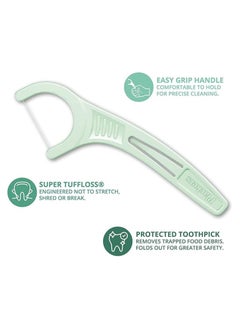 Plackers Plackers Micro Line Fresh Mint 150 Floss Picks  - Image 2