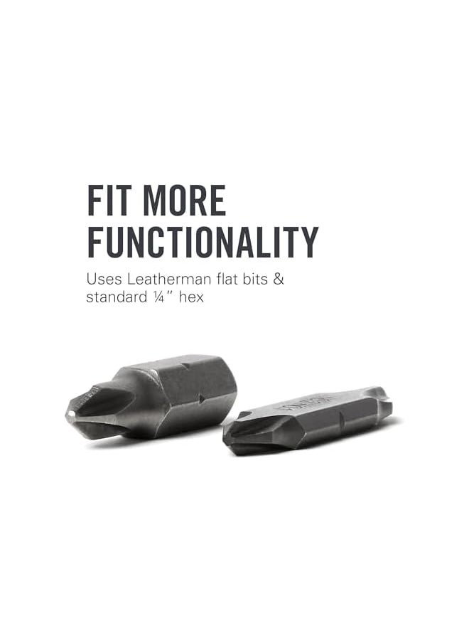 LEATHERMAN Leatherman Bit Kit Stainless Steel Multitool Accessory | Made in USA | 25 years warranty | Accessory, Black (931014)  - Image 3