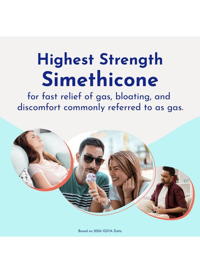 Gas-X Ultimate Strength Gas Relief Softgels with Simethicone 500 mg, Fast Bloating Relief, Anti-Gas, OTC Stomach & Intestinal Gas, Easy to Swallow, 20 Count - Image 4