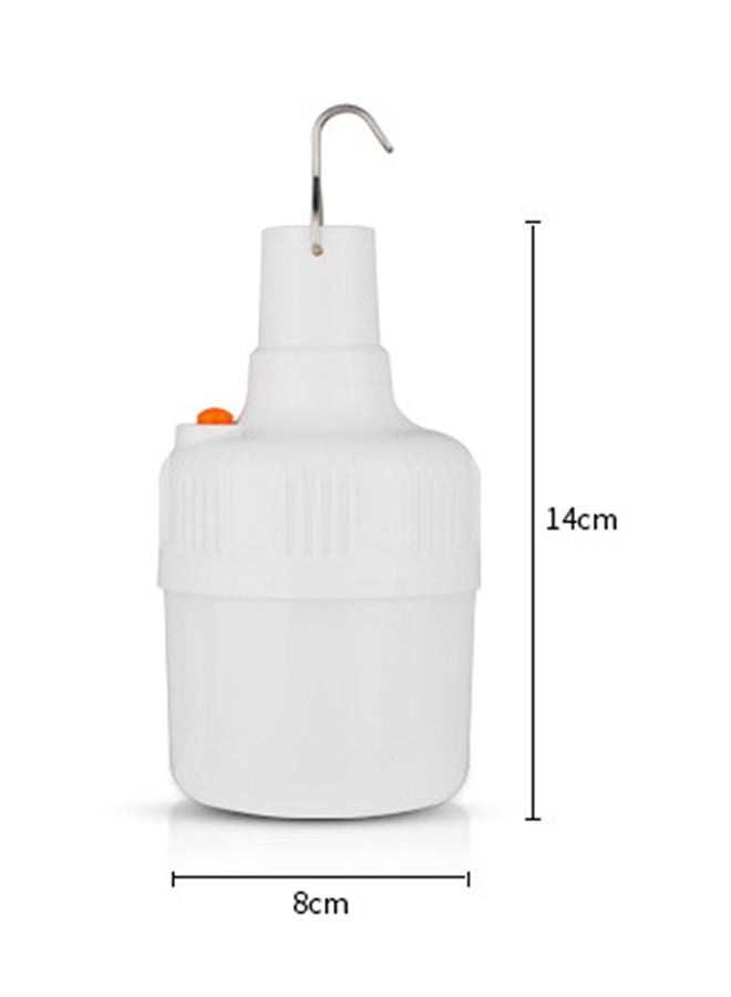 إسكدنيا مصباح لمبة شحن بإضاءة LED يعمل بالطاقة الشمسية لأنشطة التخييم الخارجية أبيض 16x9x9Ø³Ù†ØªÙŠÙ…ØªØ± - Image 2