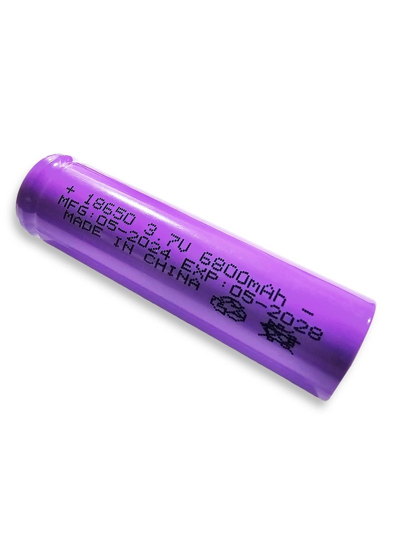 Battery with head , 3.7V / 6800mAh / (AA) , Rechargeable for LED Toy Light , Flashlights , Power Bank , Electronic Devices, 1pc  - Image 4