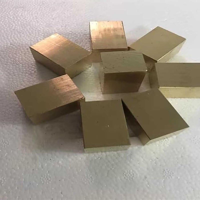 Brass Block Square Rod Flat Copper Strip H59 Alloy 15mm X 15mm X 200mm - Image 4