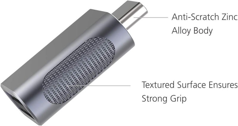 نوندا محول USB C إلى USB 3.0 (عبوة من 2)، محول USB إلى USB C، USB Type-C إلى USB، محول Thunderbolt 4/3 إلى USB أنثى OTG لـ MacBook Pro 2021، MacBook Air 2020، iPad Pro 2021، والمزيد من أجهزة Type-C - Image 4