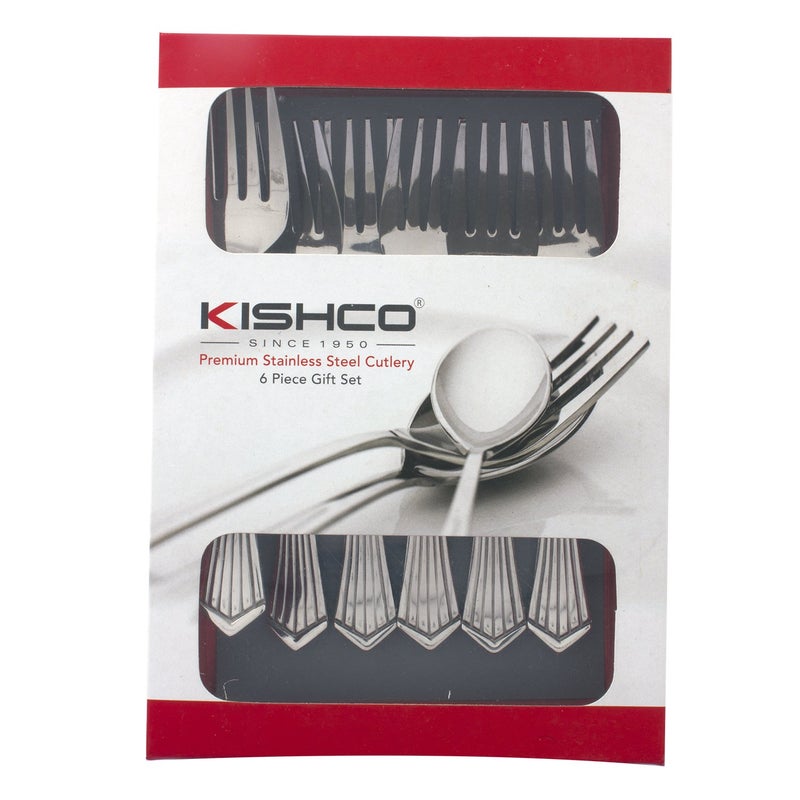 Kishco Symphony Stainless Steel Baby/All Purpose Fork Set - Pack of 6 - Image 4