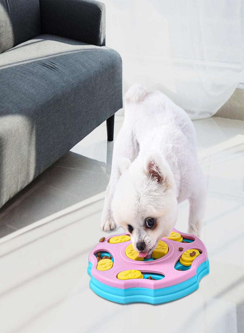 GGOOT Dog Enrichment Toys,Pentagonal Sliding Type Multi-Functional Food Box - Dog Treat Puzzle Games for Puppy Cats or Dogs, Small Medium or Large Training - Image 3
