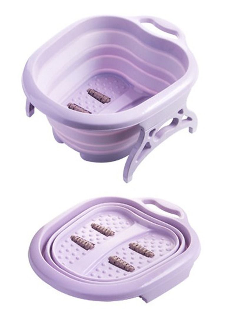 DubaiGallery Collapsible Wholesale Massager Basin Foldable Plastic Foot SPA Buckets - Image 3