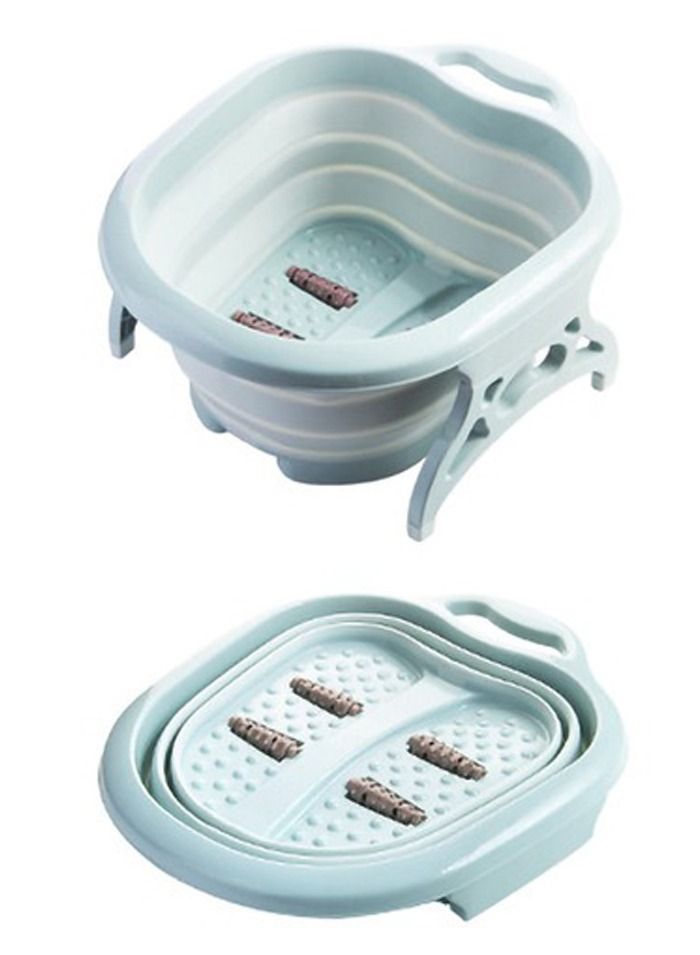 DubaiGallery Collapsible Wholesale Massager Basin Foldable Plastic Foot SPA Buckets - Image 4