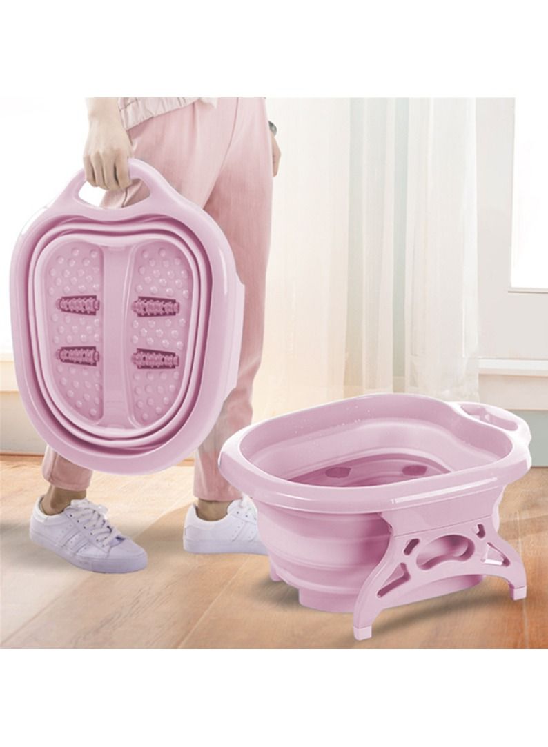 DubaiGallery Collapsible Wholesale Massager Basin Foldable Plastic Foot SPA Buckets - Image 2