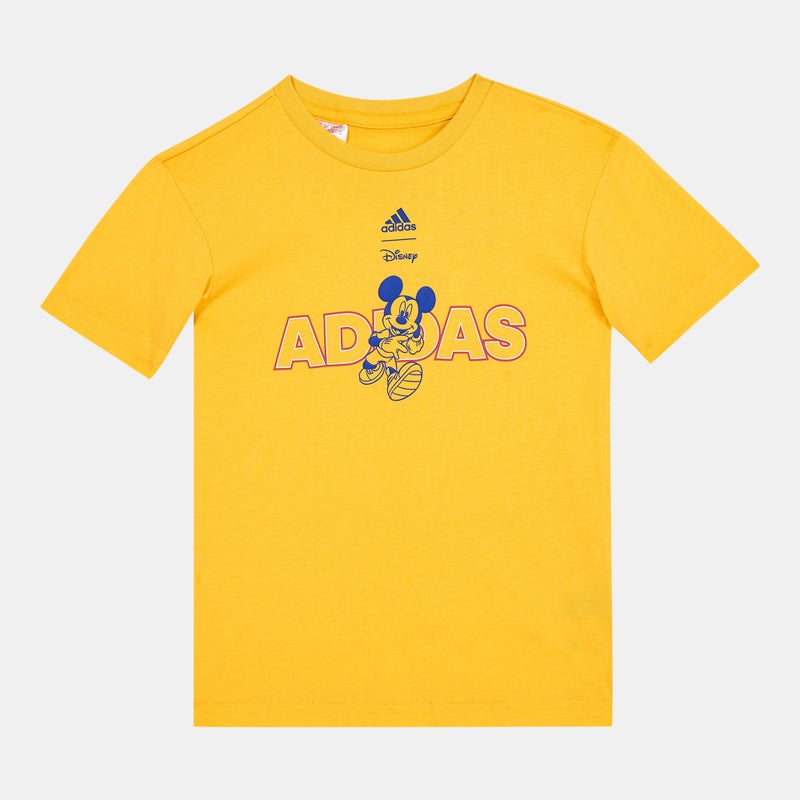 Adidas Kids' x Disney Mickey Mouse T-Shirt - Image 1