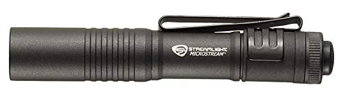 Streamlight 66318 MicroStream 45Lumen Everyday Carry Pocket Flashlight with AAA Alkaline Battery Black - Image 3