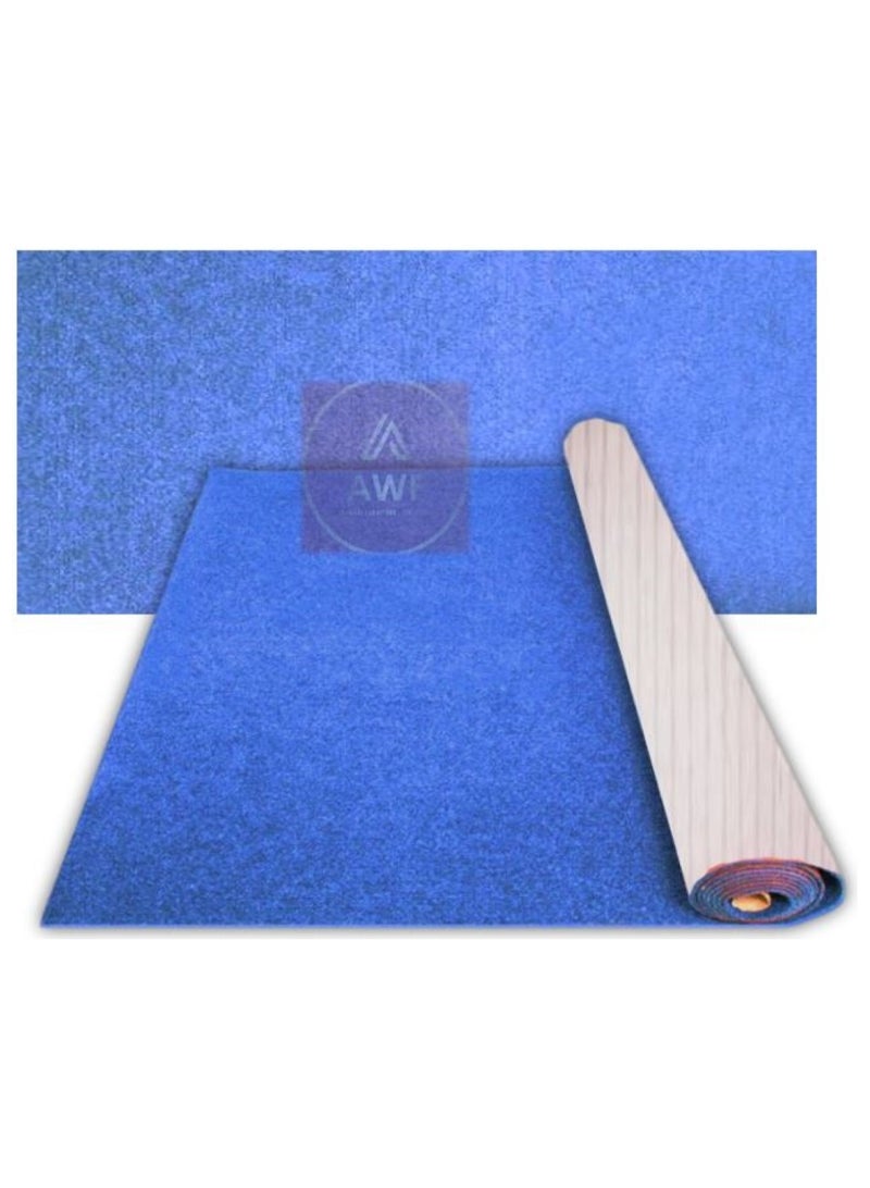 AL WADI FURNITURE Awf Al Wadi Furniture Loop Pile Carpet Ocean Blue  - Image 1