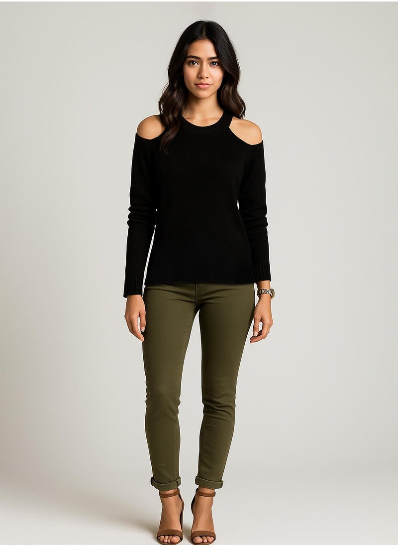 ايلا بلس Cold Shoulder Sweater  - Image 4