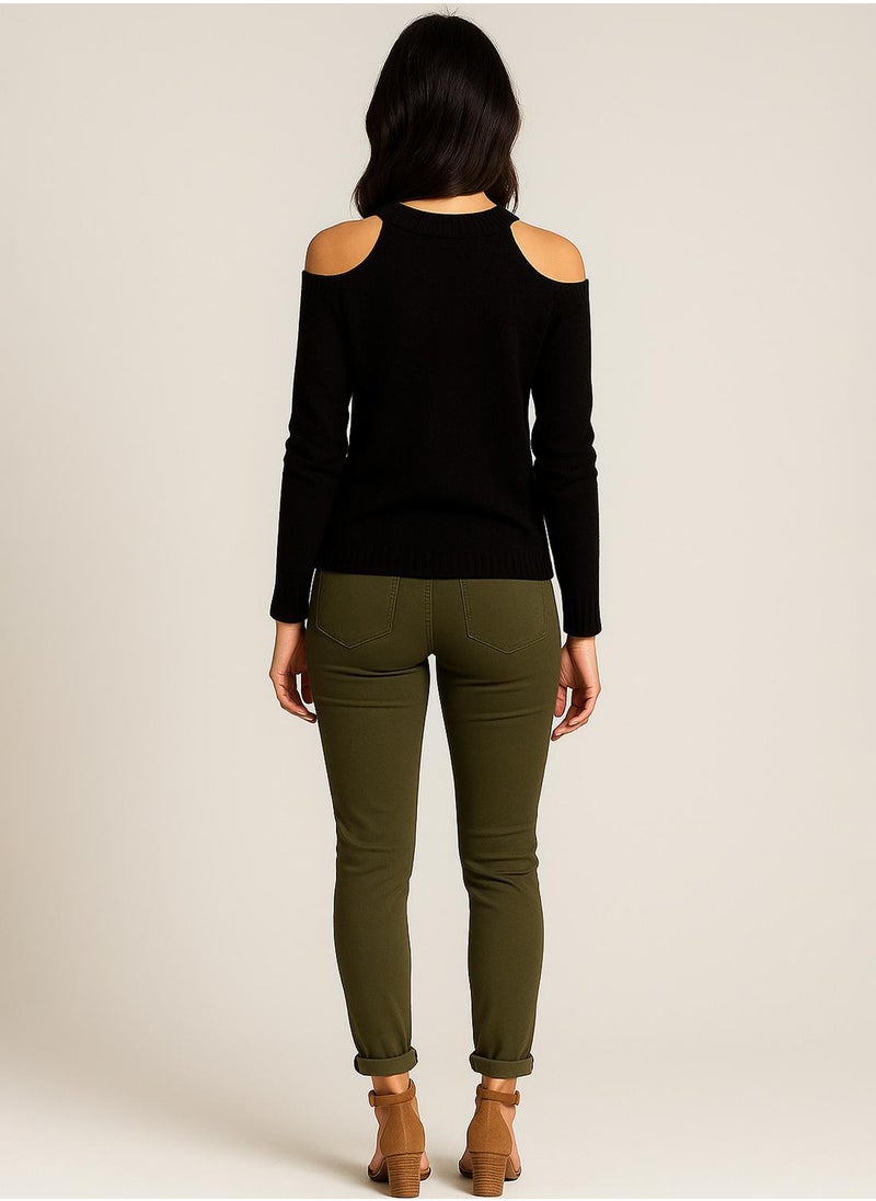 ايلا بلس Cold Shoulder Sweater  - Image 5