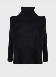Ella Plus Cold Shoulder Sweater  - Image 2
