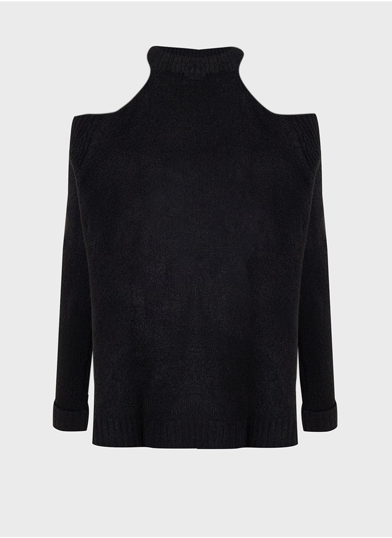 ايلا بلس Cold Shoulder Sweater  - Image 2