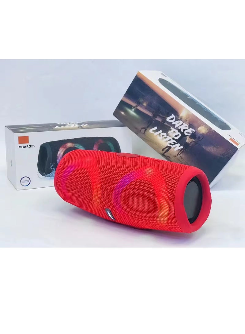 BOON BT Stereo TV Soundbar Home Theater Wireless Portable Professional Speaker Pink - Image 2