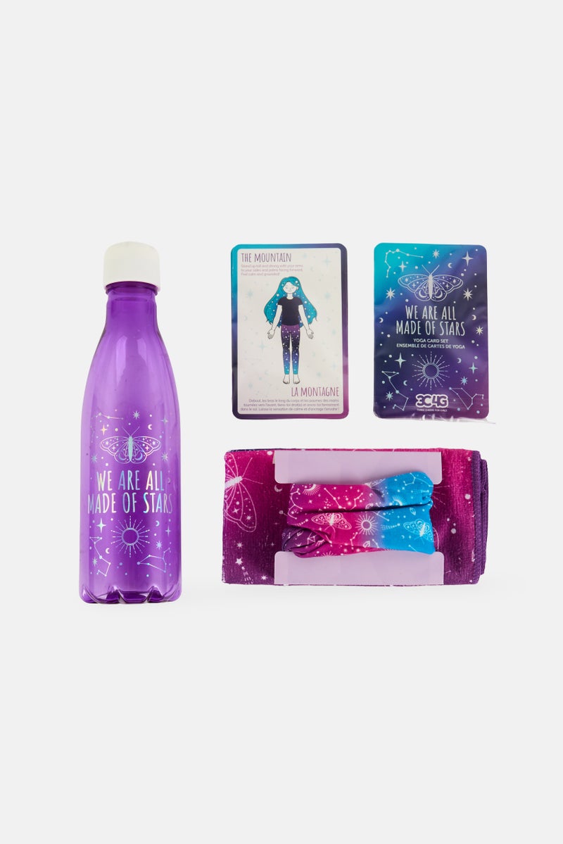 3C4G Kids Girl Celestial Yoga Accessory Set, Muticolor - Image 4