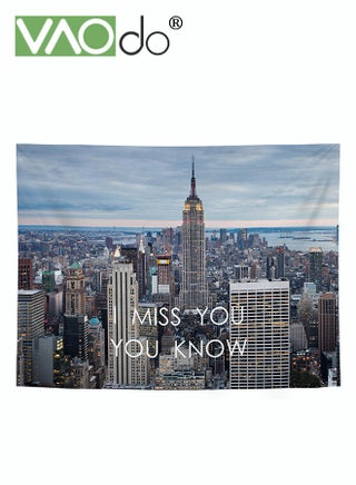Modern City Tapestry Short Plush Simple Home Decoration Wall Hanging Live Broadcast Photo Background Free Installation Package 150 * 130CM - pzsku/ZB41A5B04A5B5A13DF676Z/45/_/1703059396/8e67110a-9c94-4091-b79c-3b5276968564