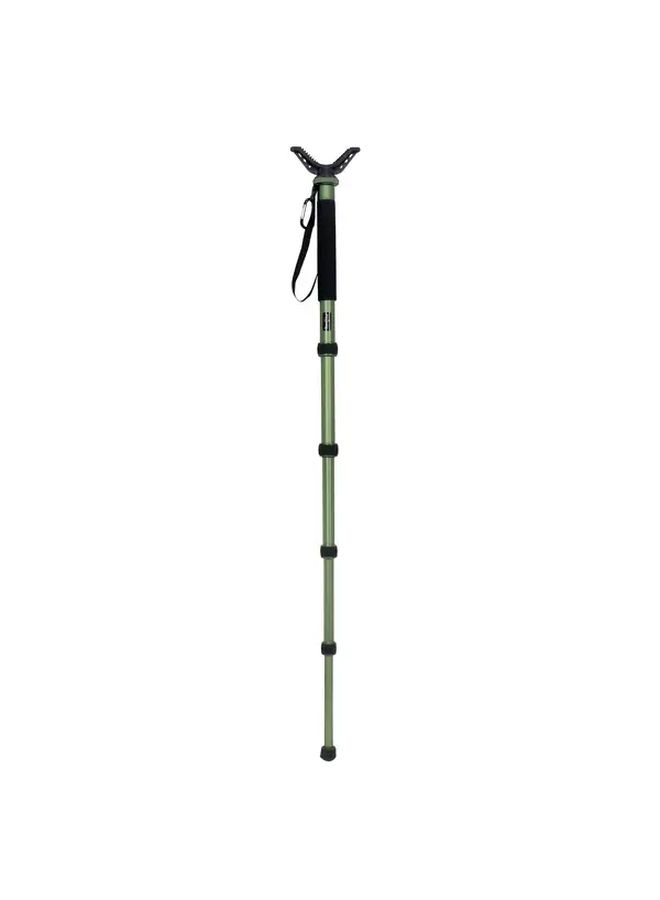 Green Aluminum Monopod With Rotatable Top Accessory Carrying Bag For Hunting Camera Tripod - Image 1