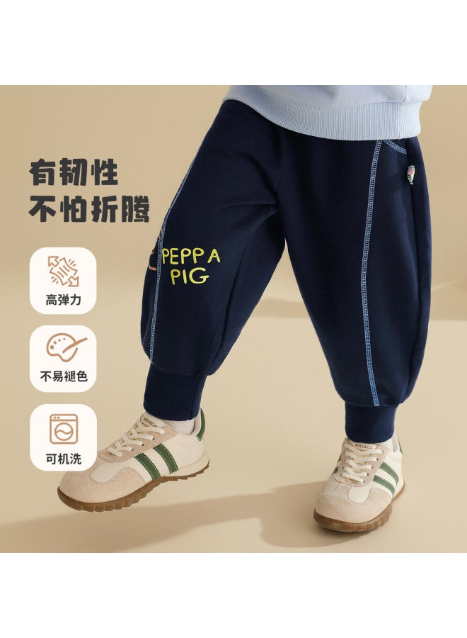 Peppa Pig spring Boys' Casual Sweatpants - Stylish Striped Kids' Joggers With Comfortable Elastic Cuffs - Image 4