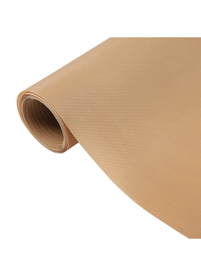 Senego Senego by Trendy Home 45 cm x 5 m Multipurpose AntiSlip Mat Sheet for Fridge Kitchens Cupboard Drawers Shelf Liner Super Strong EVA Water Resistant Diamond Texture Beige 