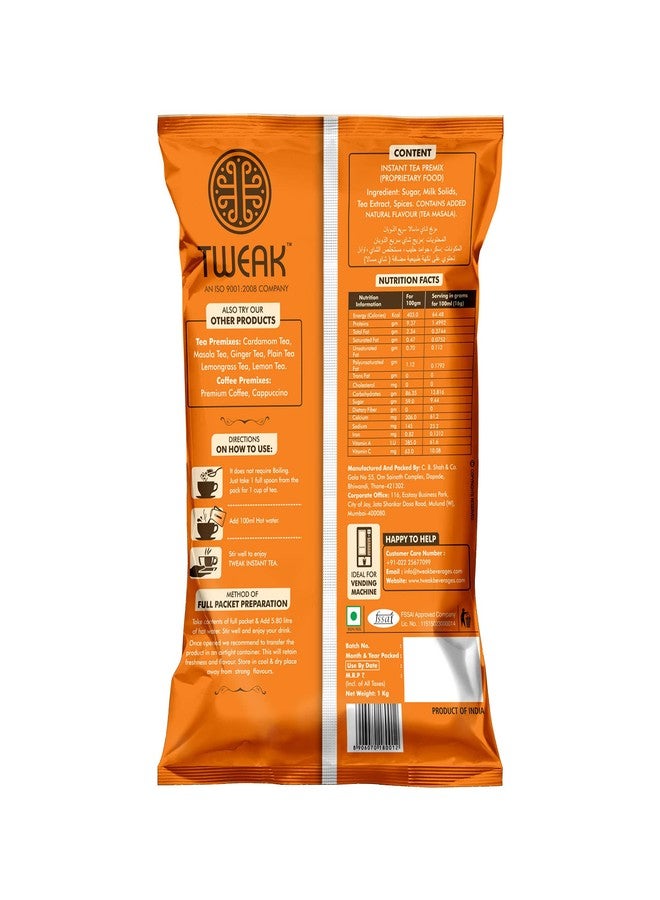 Tweak Instant Masala Tea Premix 1kg | Premium Masala Chai | Instant Chai Mix with Milk & Sugar | Office Tea Premix | Ready-to-Drink Masala Tea for Home| Makes Approx 62 Cups of 100ml - Image 4