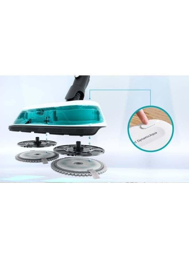 BOSCH Rechargeable 2 in 1 Vacuum and Mop Unlimited 7 ProHygienic Aqua White BCS71HYG1 1000 W BCS71HYG1 White - Image 5