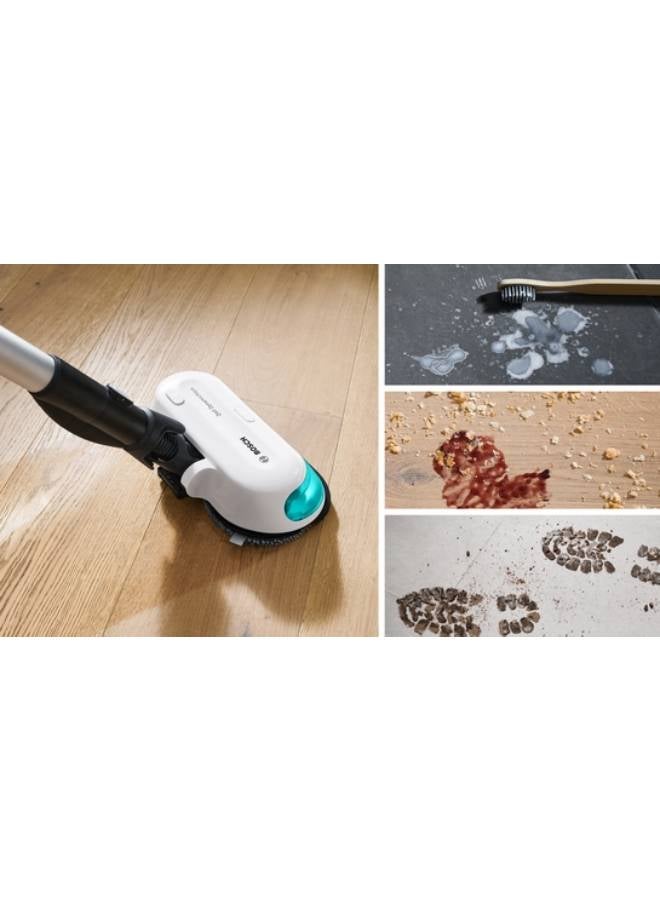 BOSCH Rechargeable 2 in 1 Vacuum and Mop Unlimited 7 ProHygienic Aqua White BCS71HYG1 1000 W BCS71HYG1 White - Image 4