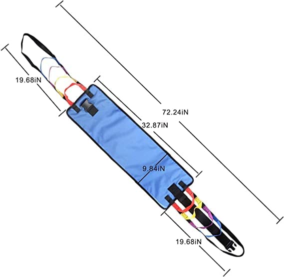 Dhadh Transfer Sling for SeniorsWidened Back Curve Design Transfer Belt for MovementTransfer Boards for Bedridden Patient - Image 3