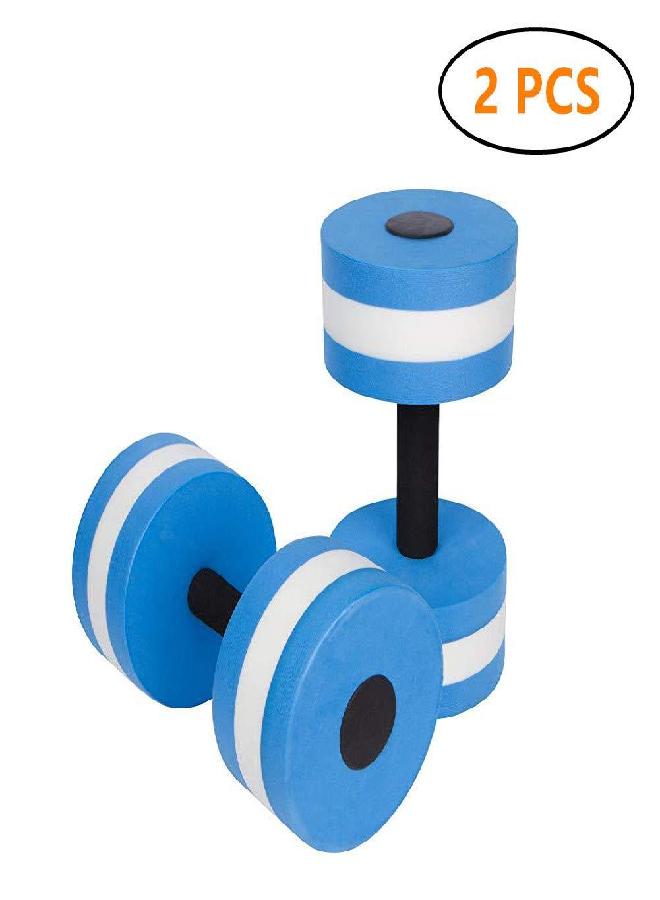 BigBoss Sports Aquatic Exercise Dumbbells Aqua Fitness Barbells Exercise Hand Bars - Set of 2 - for Water Aerobicsâ€¦