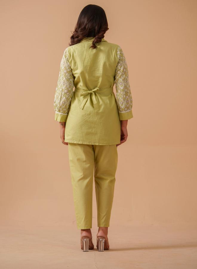 DW Printed Longline Tunic with Trousers Co-Ords - Image 3