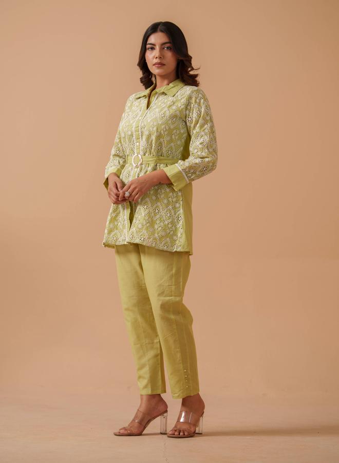 DW Printed Longline Tunic with Trousers Co-Ords - Image 5