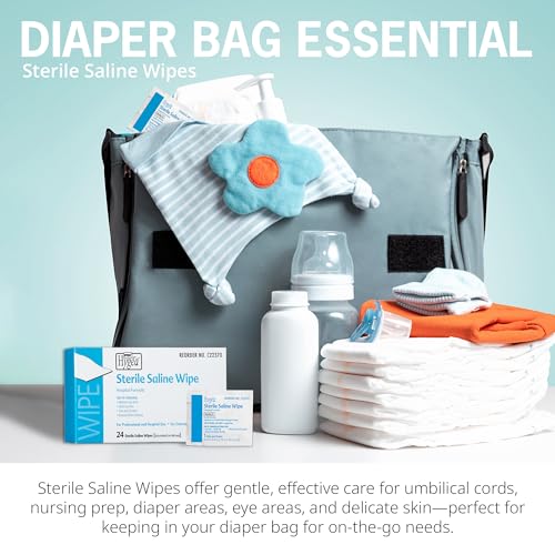 PDI Hygea C22370 Sterile Saline Wipe, 6" x 4", 24/bx - Image 4