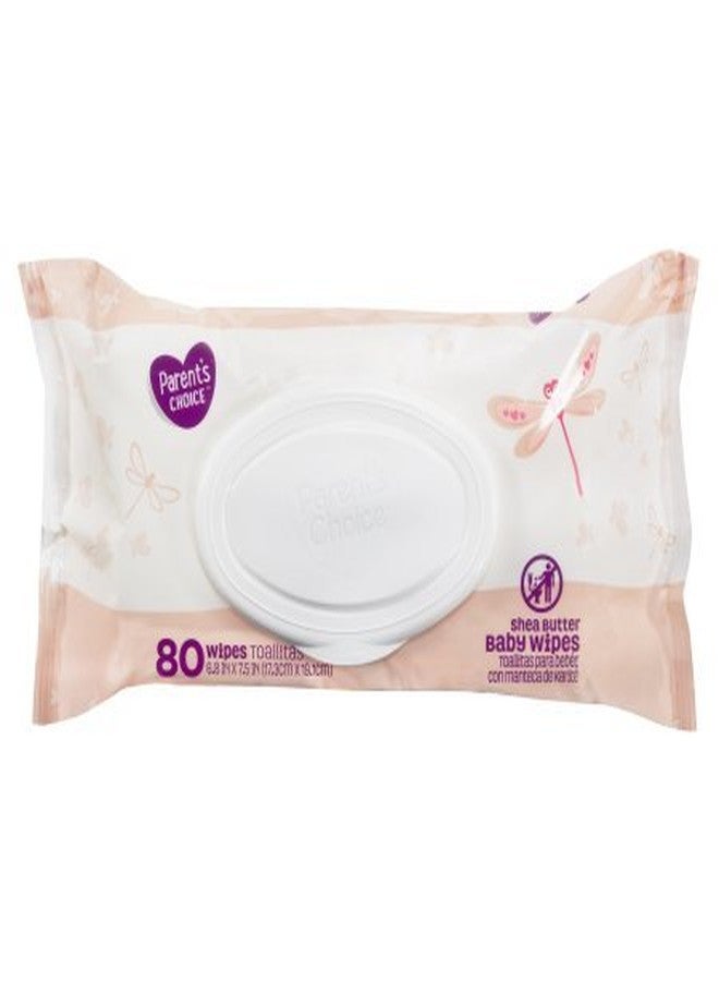 Parent's Choice Parents Choice - Baby Wipes - Shea Butter - 3 Packs of 80 - Image 3