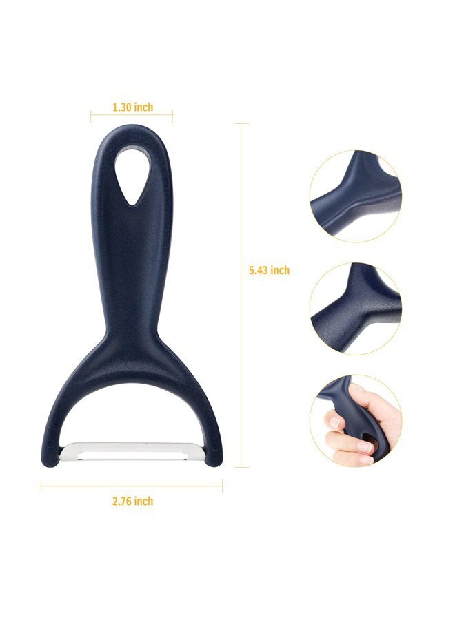 Tagefa Potato Peeler Y Shaped Vegetable Peeler, Premium Ultra Sharp Fruit Peeler for Kitchen Y Shaped*2 ZNTK2-2 - Image 2