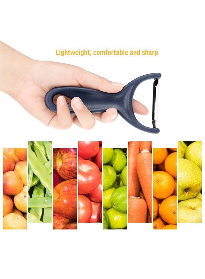 Tagefa Potato Peeler Y Shaped Vegetable Peeler, Premium Ultra Sharp Fruit Peeler for Kitchen Y Shaped*2 ZNTK2-2 - Image 4