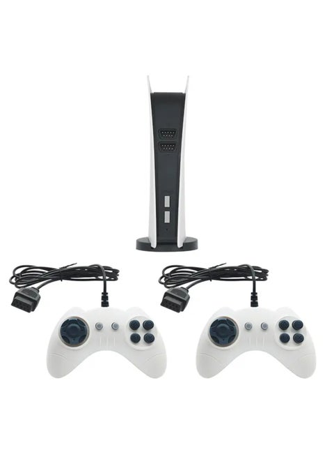 Classic Retro Game Station 5: 300 Built-in 8-Bit Games, USB Wired Console, AV Output for TV, Ultimate Handheld Gaming Experience with GS5 TV Console