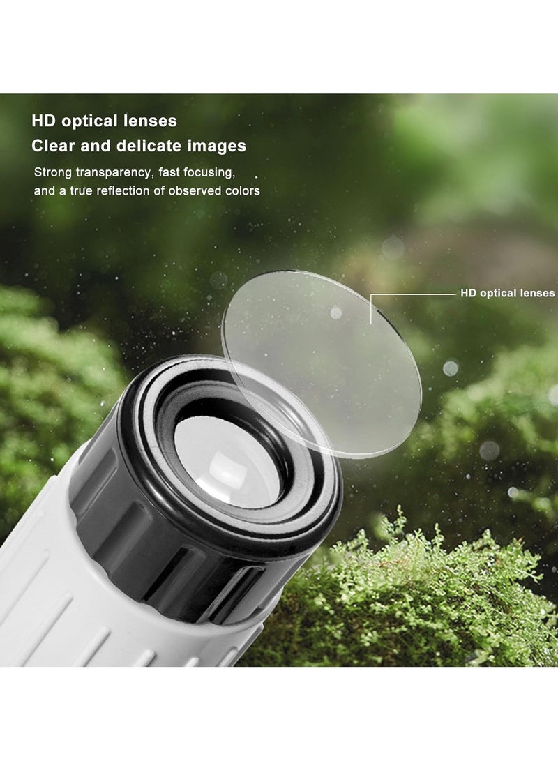 عام مجموعة ميكروسكوب للأطفال، بقوة 200-1000×، ميكروسكوب بزاوية مرنة 1080P للأطفال، ميكروسكوب رقمي قابل للحمل للمبتدئين، هدية تعليمية وعلمية للأطفال. - Image 3