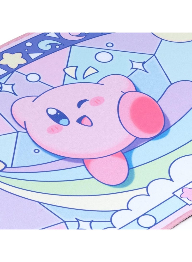 XICEN Large Gaming Mouse Pad, Cartoon Kirby Anti-Skid Mousepad, Oversize Rubber Desk Mat with Stitched Edges  - Image 5