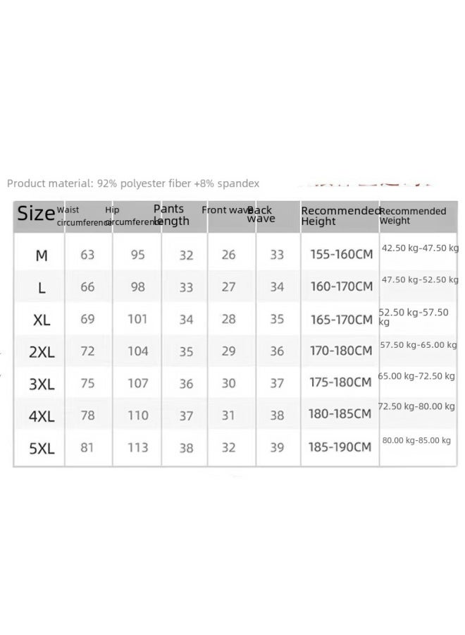 إسكدنيا Men's Swimming Trunks Men's Quick-dry Running Training Beach Sand European And American Women Double-layer Embarrassment Prevention-Color:gray Six-piece Set- - Image 5