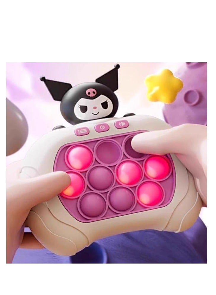 لعبة بوب بوش بابلز، ألعاب فيدجيت، لعبة بازل، لعبة بتصميم جهاز تشغيل ألعاب الفيديو بنمط كرتوني للبالغين مع أضواء (K1) - Image 2