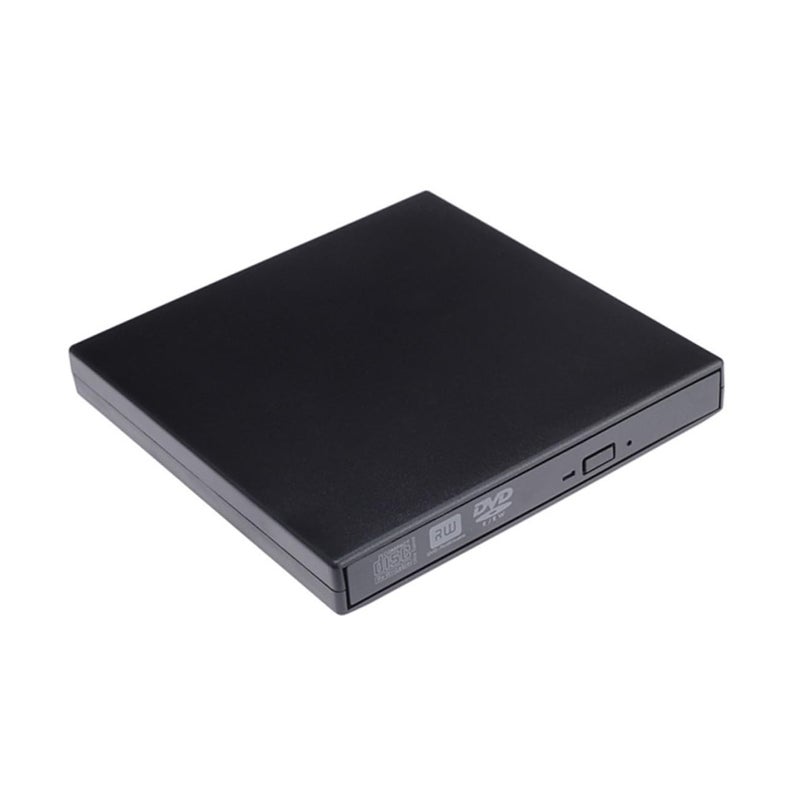 Portable USB External DVD CD Burner Rewriter Drive For Laptop Data Transfer Black - Image 5