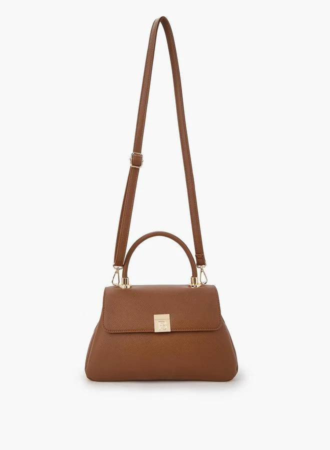 فلورا بيلا من شو إكسبرس حقيبة ساتشيل صلبة بحزام قابل للفصل