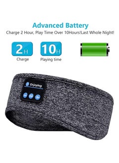 VKL Sleep Headset Bluetooth Headband, Wireless Music Headset,Sleep Mask Earplugs, Suitable for Side Sleepers Exercise, Running, Insomnia, Travel, Yoga,IPX6 Waterproof  - Image 3