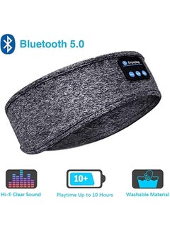 VKL Sleep Headset Bluetooth Headband, Wireless Music Headset,Sleep Mask Earplugs, Suitable for Side Sleepers Exercise, Running, Insomnia, Travel, Yoga,IPX6 Waterproof  - Image 4