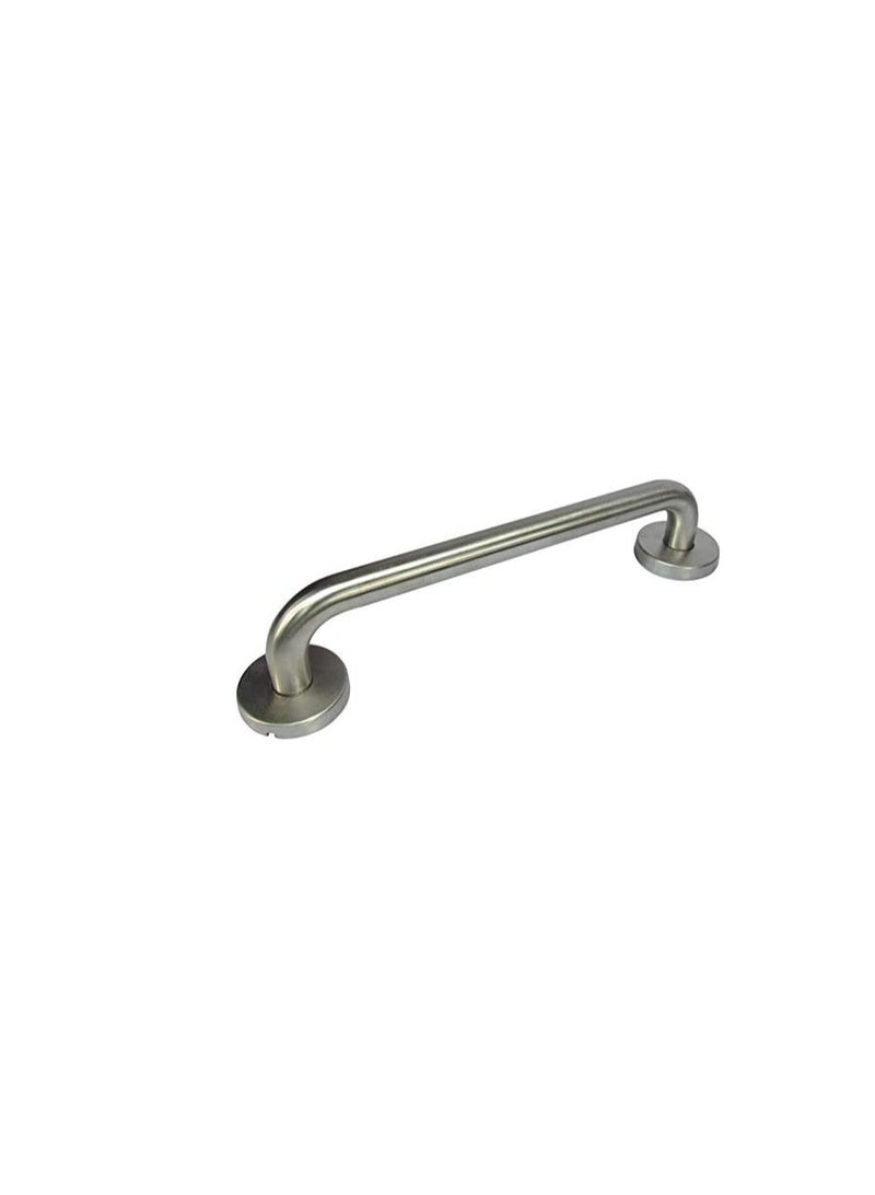 ROBUSTLINE ROBUSTLINE Stainless Steel D Bar Handle | Rosette Type | 19MM x 300MM | Elderly Shower Support - Image 1